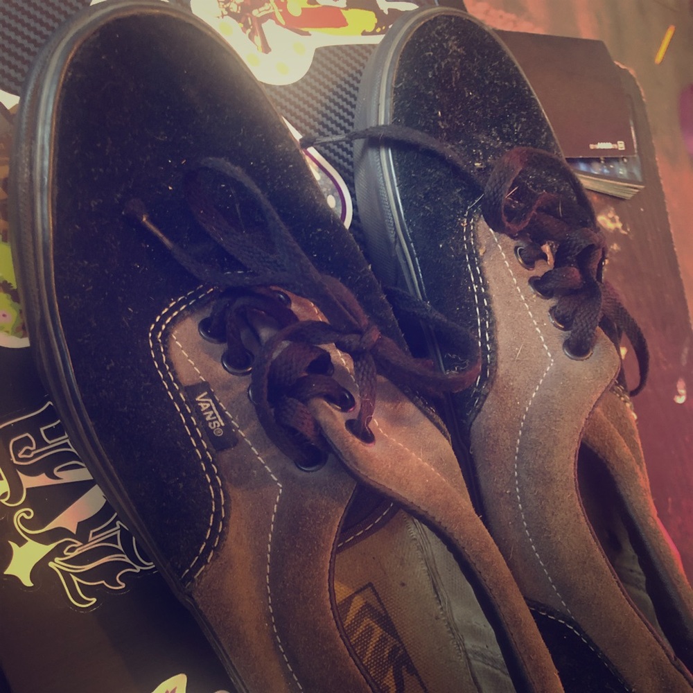 Vans two toned